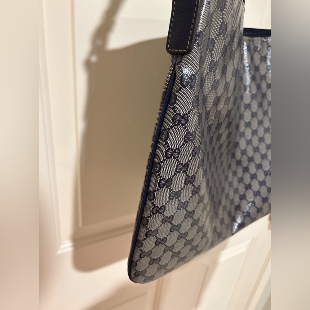 Gucci Men's Brown Crystal GG Messenger Bag - Picture 11 of 14